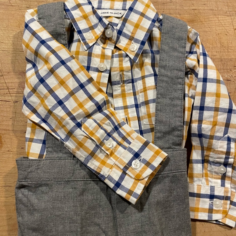 Janie and Jack Baby Toddler Boys Outfit